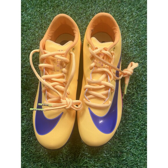 Mens 7 Nike Triple Jump Elite 3 Track & Field Spikes Citron Pulse NEW Spikes main image 7